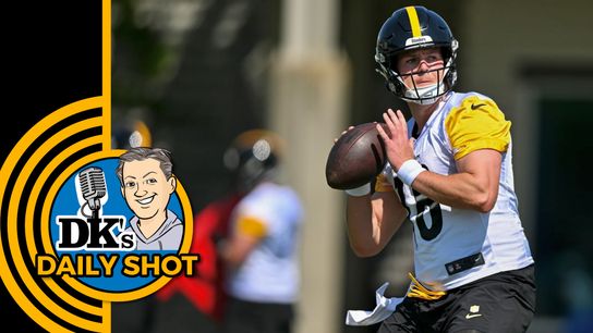 DK's Daily Shot of Steelers: Go easy on Will Howard! taken in Downtown (Podcasts)